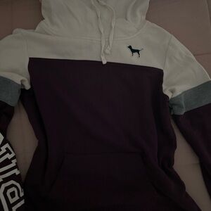 VS PINK cowl neck hoodie size xs